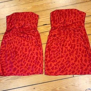 2 Red Dresses City Triangle